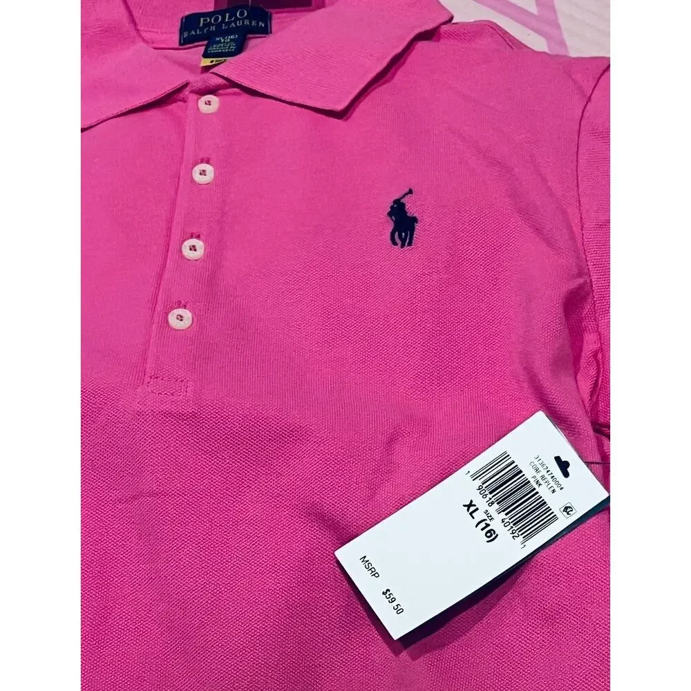 NWT❤️Polo Ralph Lauren Girls Cotton dress szXL